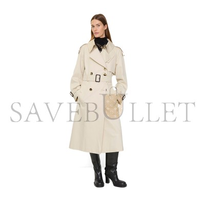 BURBERRY LONG FITZROVIA TRENCH COAT IN GABARDINE 81150311